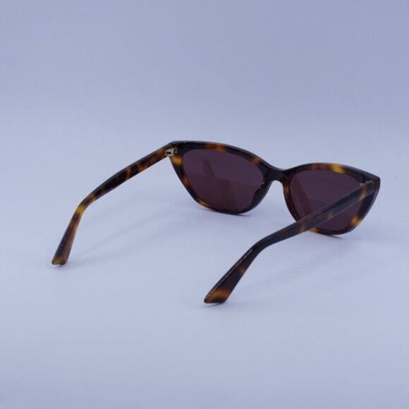 Gucci GG1815S 002 Sunglasses Havana Cat Eye Frame, Brown Lenses
